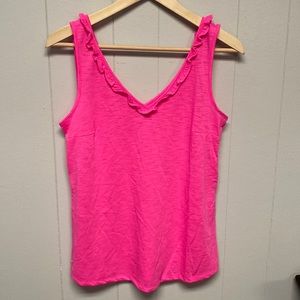 Lilly Pulitzer Small Hot pink sleeveless Top